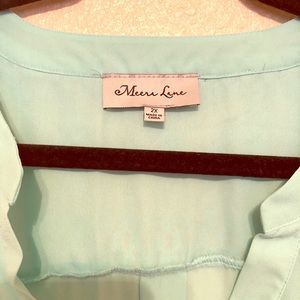 Meera Lane 2X Blouse